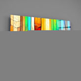 Abstract Art Glass Wall Art.